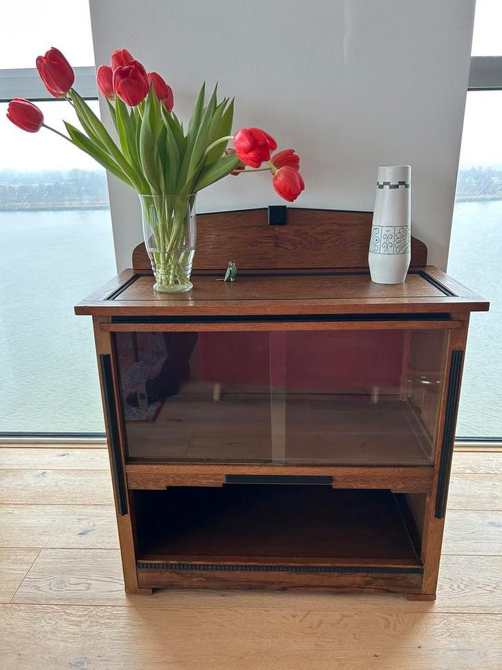 Mooi kastje/ dressoir Art Deco/ Amsterdamse School, Antiek en Kunst, Antiek | Meubels | Kasten, Ophalen