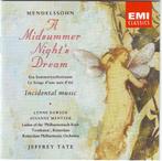 Mendelssohn: Midzomernachtsdroom R'dams FO olv Jeffrey Tate, Cd's en Dvd's, Orkest of Ballet, Ophalen of Verzenden, Zo goed als nieuw