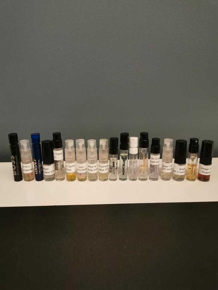 18 designer samples, Sieraden, Tassen en Uiterlijk, Uiterlijk | Parfum, Nieuw, Ophalen of Verzenden