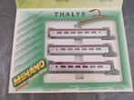 Mehano Thalys uitbreidingset 1, Hobby en Vrije tijd, Modeltreinen | H0, Ophalen, Zo goed als nieuw, Gelijkstroom, Overige merken