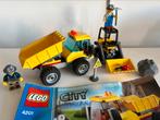 Lego City, The Mine. Kiepwagen met laarschop, Complete set, Ophalen of Verzenden, Lego, Zo goed als nieuw