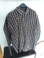 overhemd zwart-bruin , maat XL (43-44), Kleding | Heren, Overhemden, Ophalen of Verzenden, Zwart
