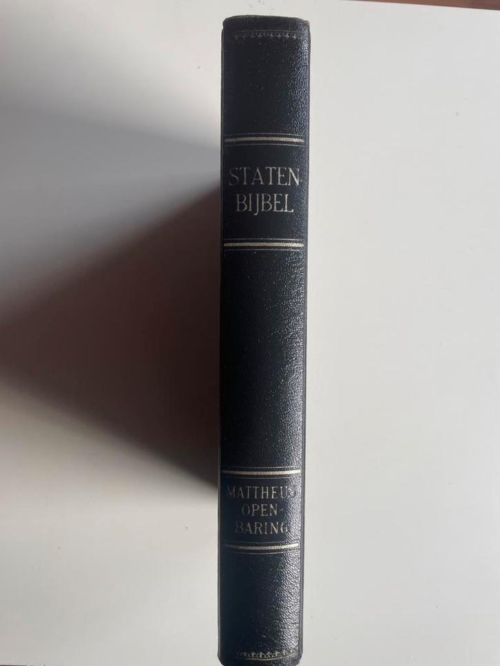 Oude Statenbijbel - Mattheus Openbaring, Antiek en Kunst, Antiek | Boeken en Bijbels, Ophalen of Verzenden