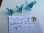 Blauwe visjes in venetiaans glas uit 1962, Ophalen of Verzenden