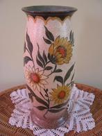 Gouda Holland * 3166 * Belona vaas * plateel *, Antiek en Kunst, Antiek | Keramiek en Aardewerk, Ophalen of Verzenden