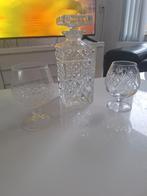 Kristallen whiskey karaf met glazen, Ophalen