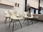 (4) Nieuw Leolux Callas Eetkamerstoel Polar wit Design stoel, Leolux, Wit, Nieuw, Ophalen of Verzenden
