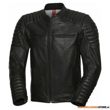 IXS Klassieke Donkere Leren Jas, Zwart beschikbaar voor biedingen