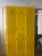 6 deurs lockerkast old school (metaal), Ophalen, Gebruikt, Vintage