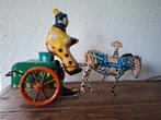 Clowntje met ezel, Antiek en Kunst, Antiek | Speelgoed, Ophalen of Verzenden