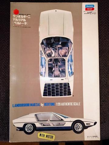 Bandai Lamborghini Marzal 1:20 1967, zeldzaam  beschikbaar voor biedingen