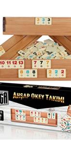 👋👋👋AHŞAP OKEY TAKIMI (NİEUW) houten rummyset]

👋👋👋, Ophalen of Verzenden, Zo goed als nieuw, Minder dan 140 cm, 85 tot 100 cm