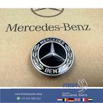 Mercedes AMG MOTORKAP LOGO ZWART EMBLEEM W204 W205 W212 W207, Auto-onderdelen, Ophalen of Verzenden, Gebruikt, Mercedes-Benz