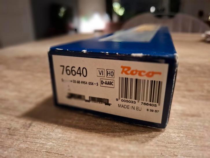 Roco 76640, containerdraagwagen AAE, Hobby en Vrije tijd, Modeltreinen | H0, Zo goed als nieuw, Gelijkstroom, Roco, Ophalen of Verzenden