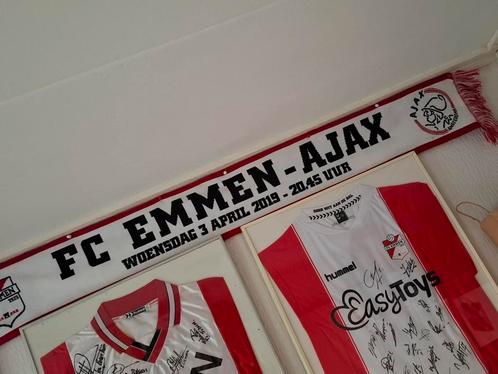 Shawl FC Emmen - Ajax, Verzamelen, Sportartikelen en Voetbal, Zo goed als nieuw, Ajax, Ophalen of Verzenden