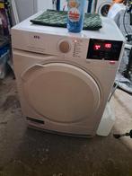 Zgan condens droger van AEG 6000 ProSense 8 kilo, Witgoed en Apparatuur, Wasdrogers, Ophalen, Anti-kreukfase, 8 tot 10 kg, Zo goed als nieuw
