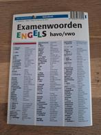 Examenwoorden Engels havo/vwo - Walvaboek, Ophalen, Zo goed als nieuw, Piet van der Voort, Non-fictie