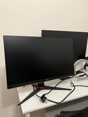 AOC 24inch G2 Gaming Monitor – 165Hz IPS – G-Sync Compatible beschikbaar voor biedingen
