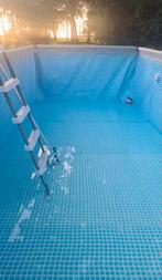 Intex bad incl warmtepomp, Gebruikt, 200 tot 300 cm, Rechthoekig, Ophalen