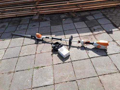 Stihl HLA 66 Accuheggenschaar 2020 met nw accu en nw lader, Tuin en Terras, Heggenscharen, Zo goed als nieuw, Accu, Ophalen