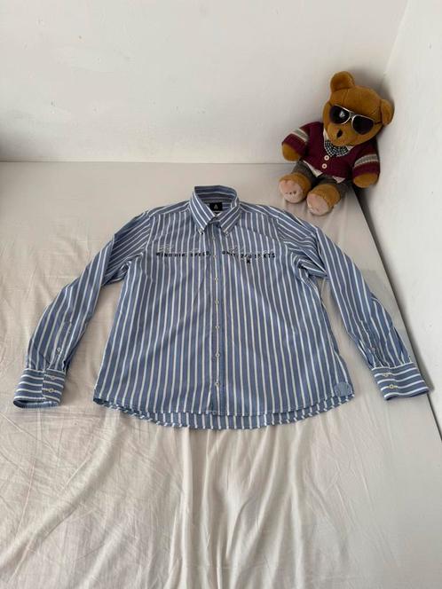 Vintage Gaastra overhemd, Kleding | Heren, Overhemden, Zo goed als nieuw, Halswijdte 41/42 (L), Blauw, Ophalen of Verzenden