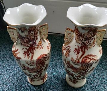 Chinese baluster vazen beschikbaar voor biedingen