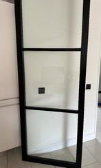 Glazen binnen deur, Doe-het-zelf en Verbouw, Deuren en Horren, Ophalen, Minder dan 80 cm, 215 cm of meer, Binnendeur