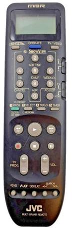 JVC MBR afstandsbediening Original VHS Video Videorecorder, Postbus 64461, Brunssum, Nederland, Verzenden, Zo goed als nieuw, Kend Used Items EZ