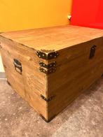 Grote houten kist, Ophalen, Gebruikt