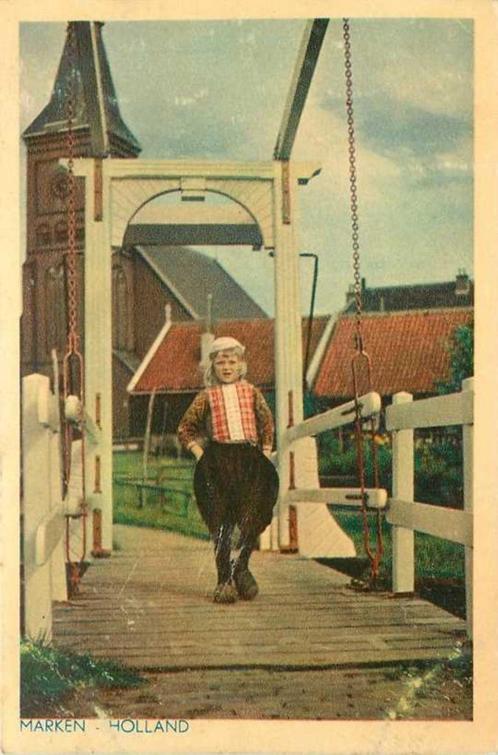 (300-436-061) Marken Holland, Verzamelen, Ansichtkaarten | Nederland, Noord-Holland, Verzenden
