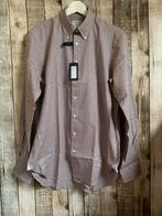 Nieuw mooi bruin/wit ruit overhemd van Steppin Out (Maat XL), Kleding | Heren, Bruin, Verzenden, Nieuw, Halswijdte 43/44 (XL)