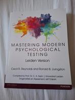 Mastering modern psychological testing, Leiden Version, Ophalen of Verzenden, Zo goed als nieuw, WO