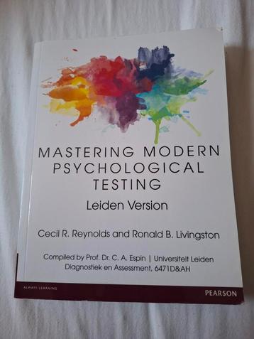 Mastering modern psychological testing, Leiden Version beschikbaar voor biedingen