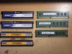 7x 4GB DDR3 RAM DIMMS corsair Crucial Samsung, Verzenden, DDR3, Zo goed als nieuw, Desktop