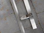 Rvs deurgrepen, Doe-het-zelf en Verbouw, Hang- en Sluitwerk, Ophalen, Zo goed als nieuw, Rvs, Klink of Kruk
