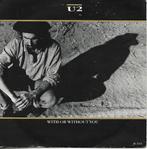 U2 - With or without you, Gebruikt, Verzenden, 7 inch, Single