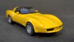 Chevrolet Corvette Stingray C3 yellow 1:36 Welly Pol, Hobby en Vrije tijd, Ophalen of Verzenden, Zo goed als nieuw