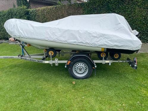 Zar mini Rib 11, Watersport en Boten, Rubberboten, Gebruikt, Overige merken, Aluminium, Minder dan 70 pk, Benzine, Ophalen