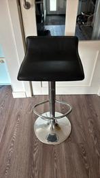 4 stuks barkrukken  zwart, Huis en Inrichting, Ophalen, Zo goed als nieuw, Draaibaar, 60 tot 90 cm