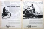 13 vintage advertenties reclames Esso energie 1960-71, Verzamelen, Merken en Reclamevoorwerpen, Verzenden, Gebruikt, Overige typen