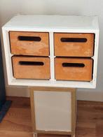 Bruynzeel ladenkast Opzetkastje Piet Zwart keuken, Ophalen, Gebruikt, 50 tot 100 cm, 3 of 4 laden