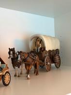 Schleich huifkar, Ophalen of Verzenden, Zo goed als nieuw, Paard, Beeldje of Figuurtje