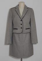 Bruin-beige gemêleerd mantelpakje van scheerwol van Teutloff, Kleding | Dames, Jasjes, Kostuums en Pakken, Kostuum of Pak, Bruin