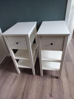 2x Hemnes Nachtkastjes IKEA voor €20,00, Huis en Inrichting, Ophalen, Gebruikt, Minder dan 45 cm