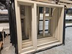 Nieuwe 4st houten kozijnen, meranti met draaikiepraam, Gevelraam of Ruit, Nieuw, 160 cm of meer, 160 cm of meer