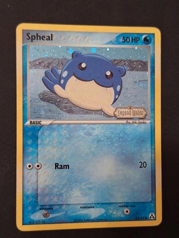 EX-NM Spheal Legend Maker holo Pokemon kaart  beschikbaar voor biedingen
