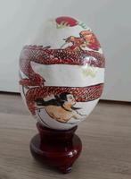 Vintage Chinees porselein ei, Ophalen of Verzenden