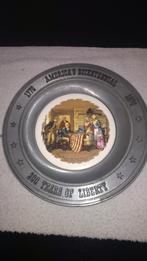Tin & porselein : America biccentennial 200 years of Lyberty, Antiek en Kunst, Antiek | Tin, Ophalen of Verzenden