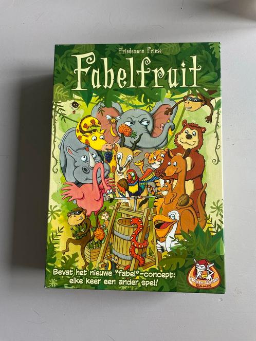 Fabelfruit, Hobby en Vrije tijd, Gezelschapsspellen | Bordspellen, Zo goed als nieuw, Een of twee spelers, Drie of vier spelers