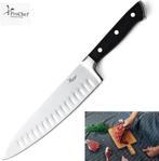 Professioneel 'ProChef' koksmes van 20 cm, Verzenden, Nieuw, Rvs of Chroom, Los bestek